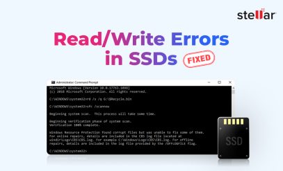 Fix Read/Write Errors in SSDs