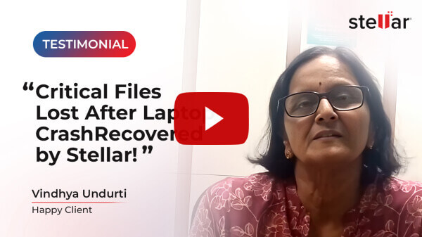 Stellar Data Recovery-Vindhya Undurti