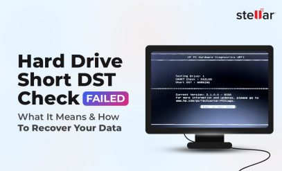 Hard Drive Short DST Check Failed-Stellar