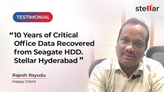 Seagate HDD Data Recovery: How 10 Years of Office Data Recovered by Stellar Data Recovery Hyderabad