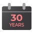 Stellar 30 -years