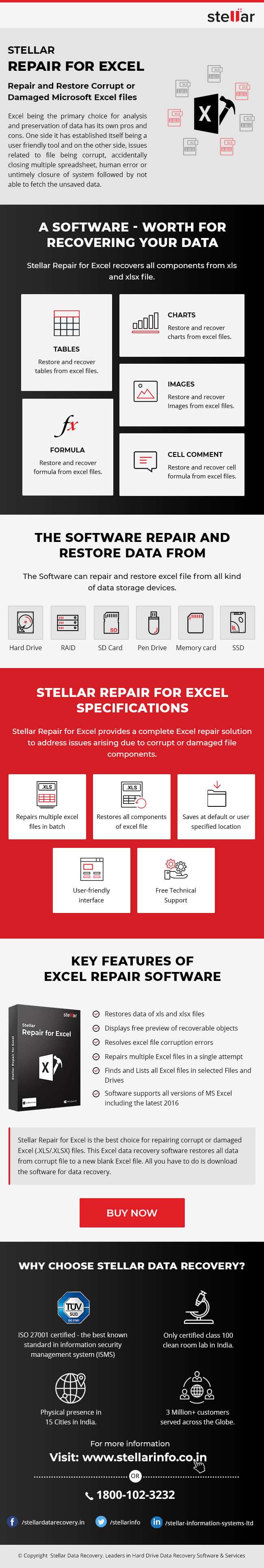 Stellar Repair for Excel