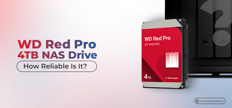 WD Red Pro 4TB NAS Drive - Stellar