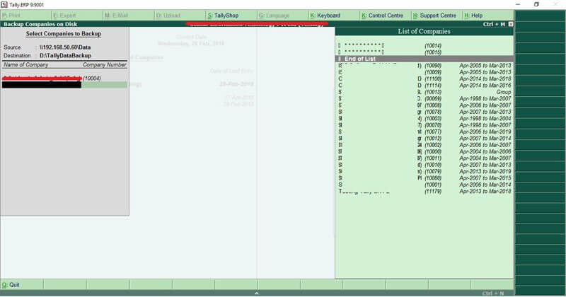 Tally File Recovery