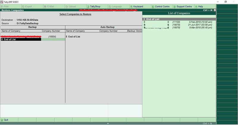 Tally File Recovery