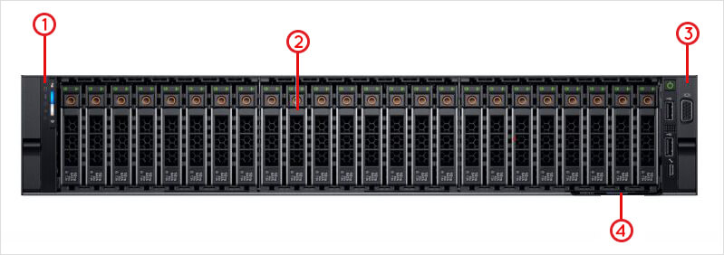 front-view-of-dell-server-showing-orange-light