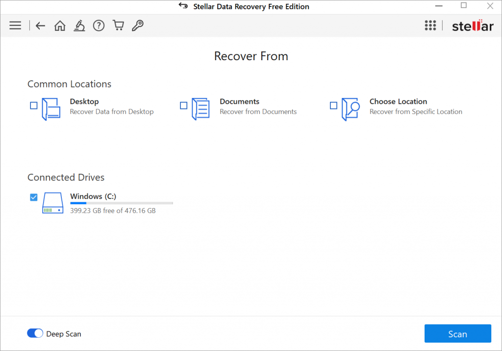 Stellar Data Recovery