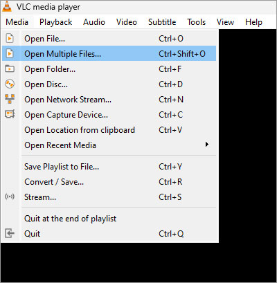 Use The VLC Media Player (Free)