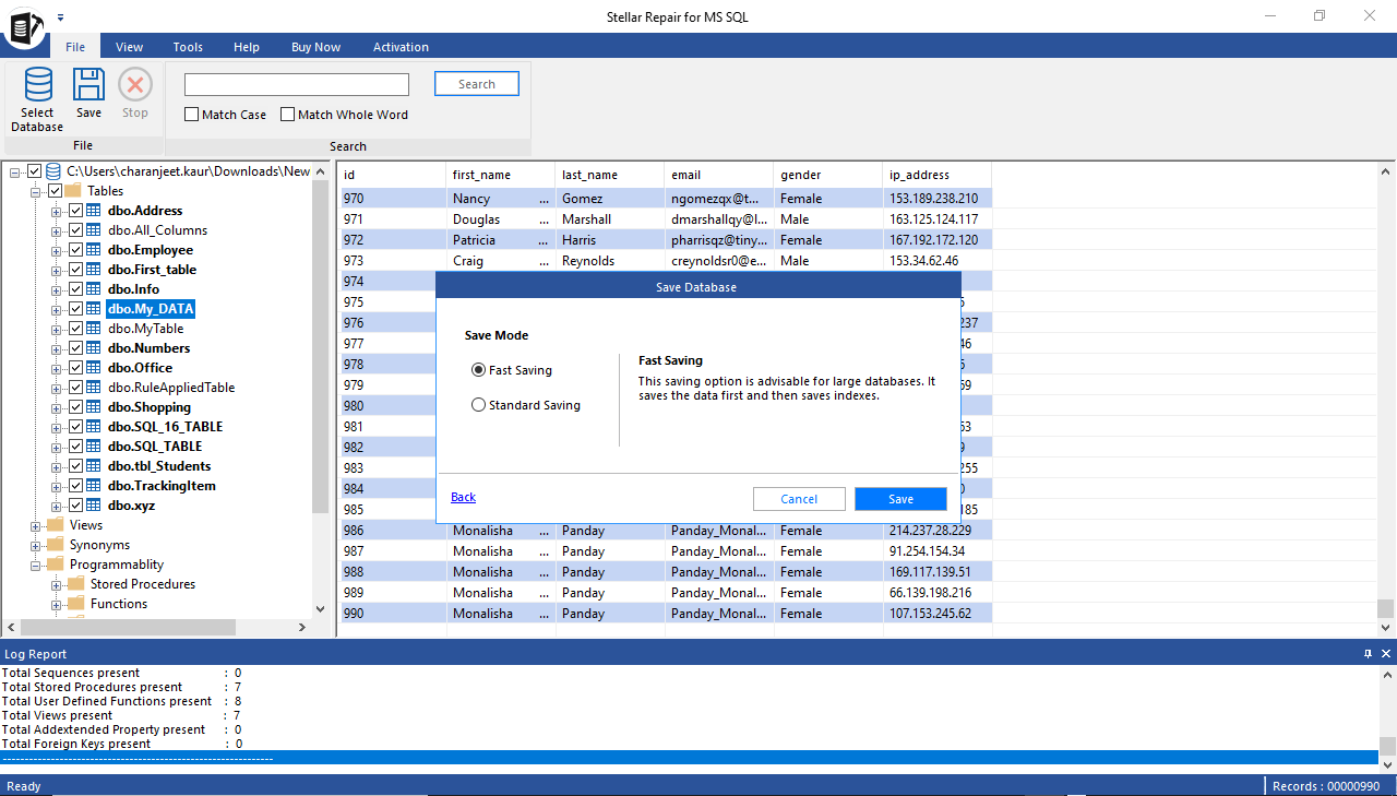 sql-fast-saving