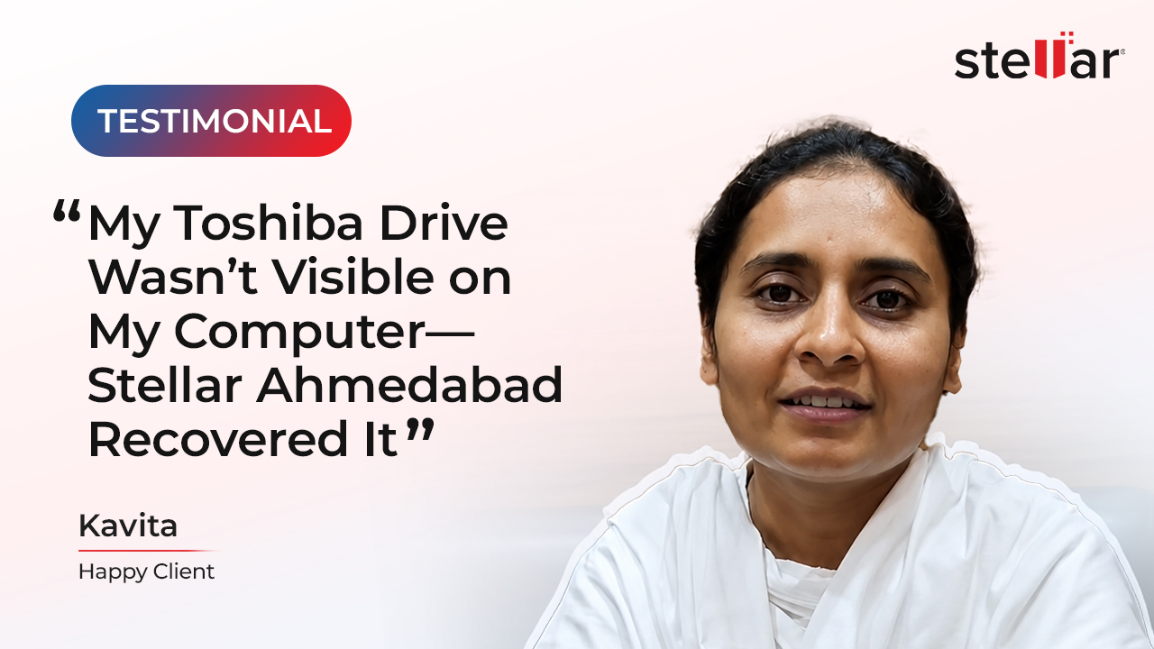 How Stellar Ahmedabad Recovered a Toshiba Hard Drive Not Visible on the...