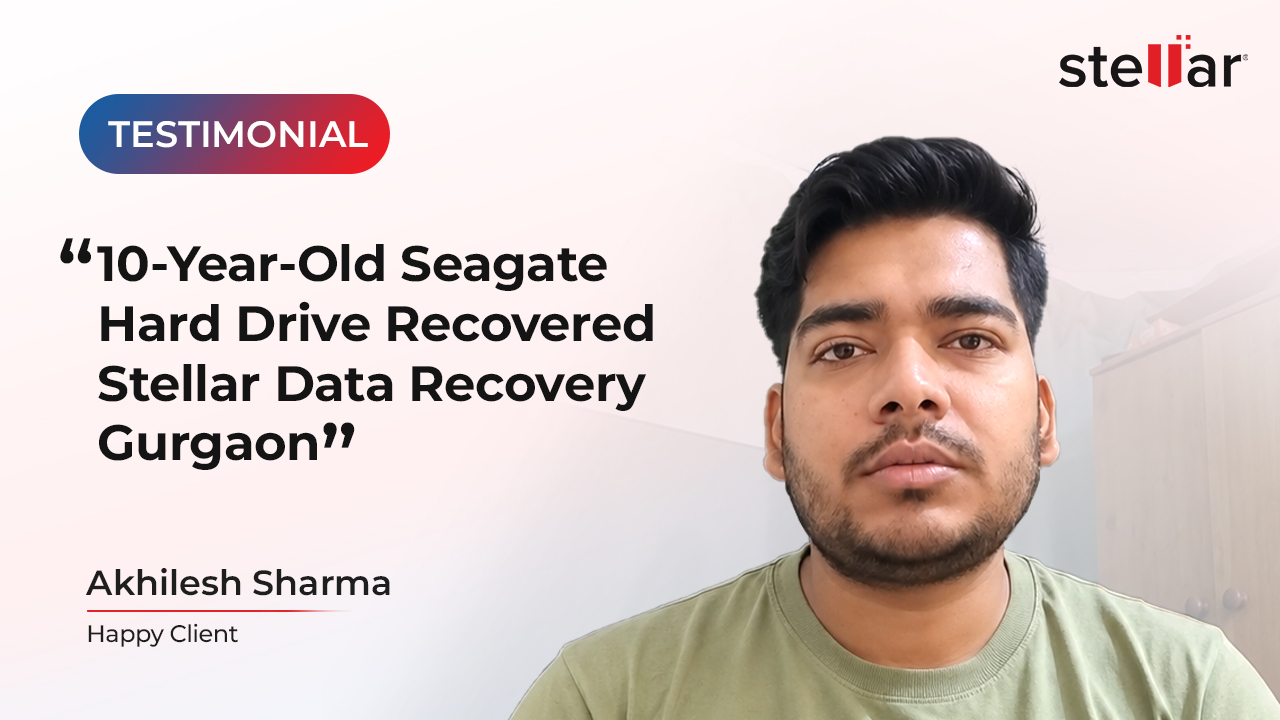 How Did Stellar Data Recovery Gurugram Recover a 10-Year-Old Dead Seagate...