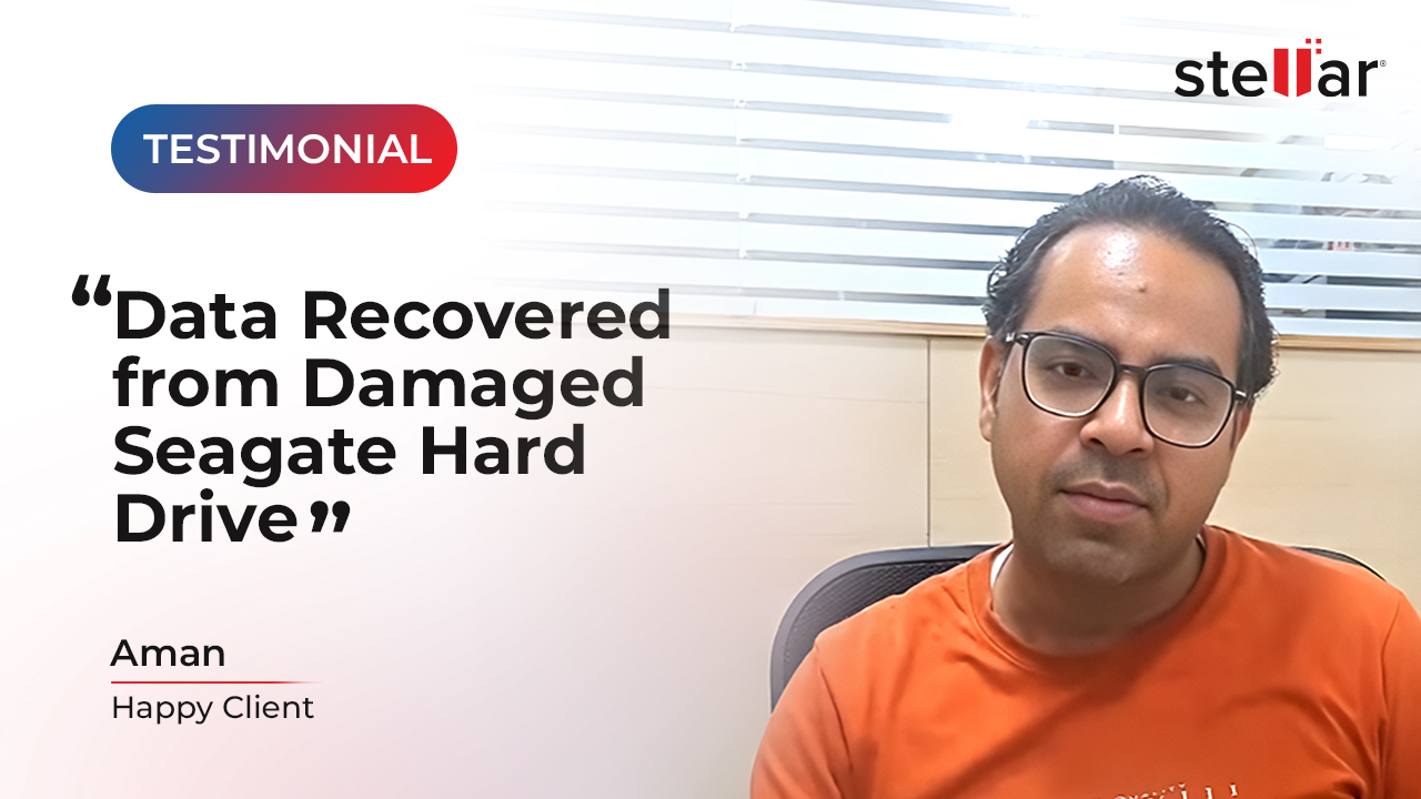 Seagate HDD with Critical Company Data Recovered at Stellar Delhi Branch