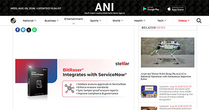BitRaser Integrates with ServiceNow to Automate Secure Data Sanitisation of IT Assets