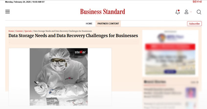 Stellar Data Recovery
