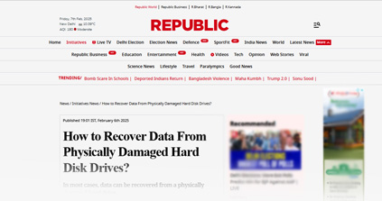 Stellar Data Recovery