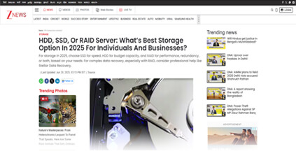 Stellar Data Recovery