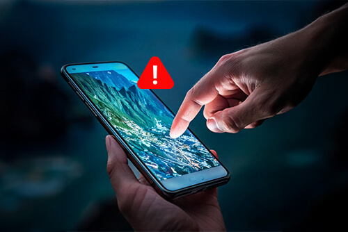 Data Inaccessible Due to Non-Responsive Touchscreen