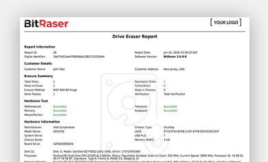 SD dismantling certificate