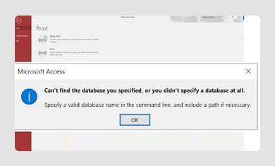 Can't Access Database