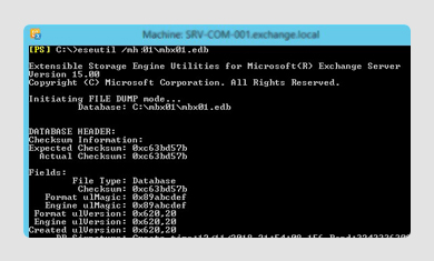 MOUNT DATABASE ERROR
