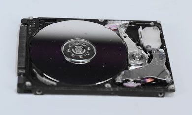 hard disk does not spin