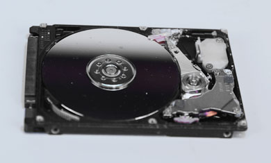 Broken hard drive