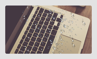 WATER DAMAGED LAPTOP