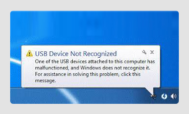 pen drive not detected