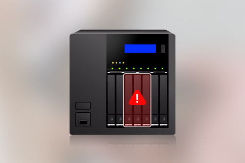 Hard Drive showing unallocated in QNAP NAS