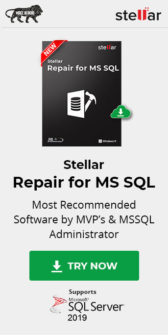 Stellar Repair for Ms SQL