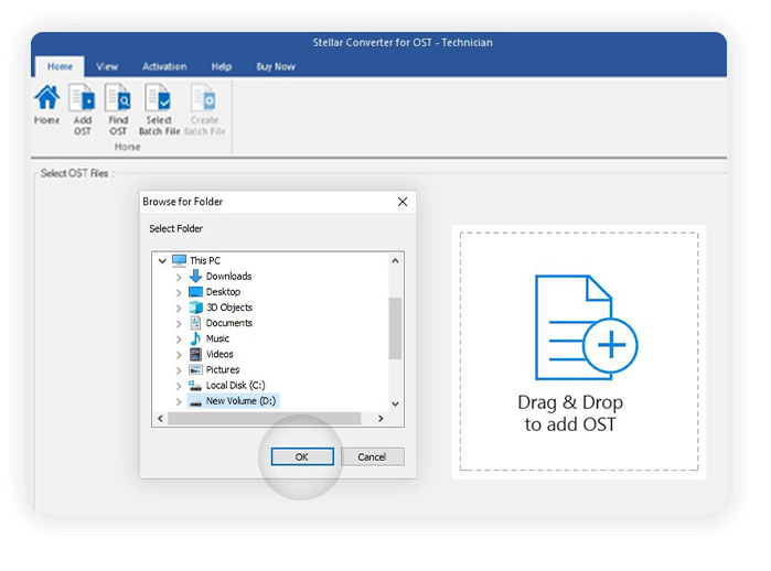 Batch Conversion of Multiple OST Files