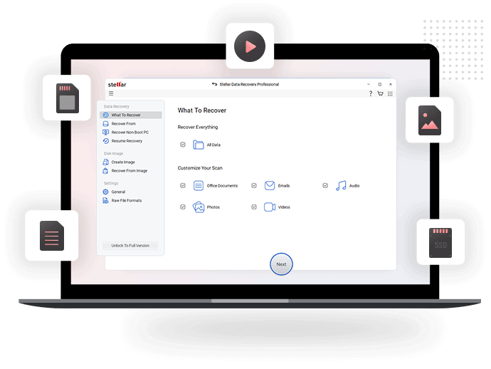 Windows Data Recovery Professional