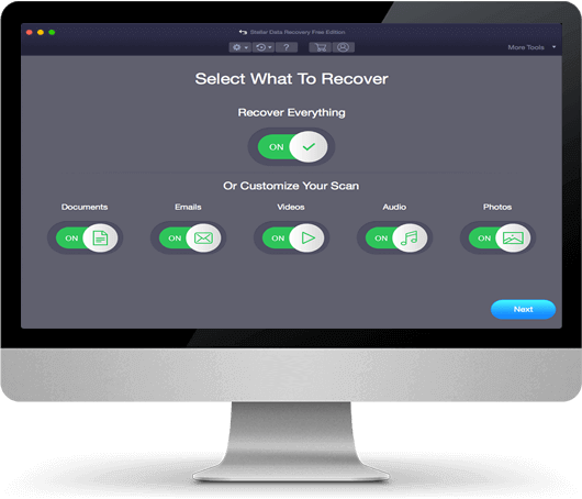 Select What To Recover