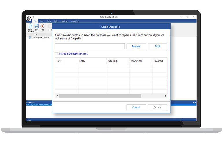 Select Corrupt SQL Database