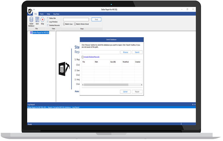 Select Corrupt SQL Database