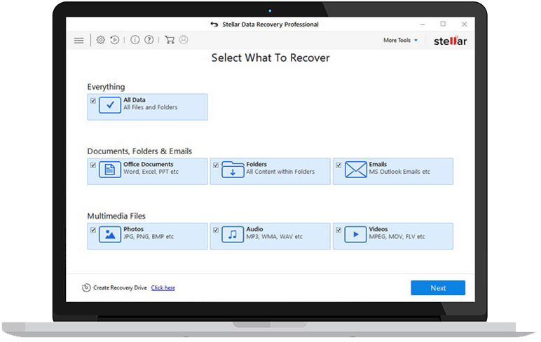 Select File Type