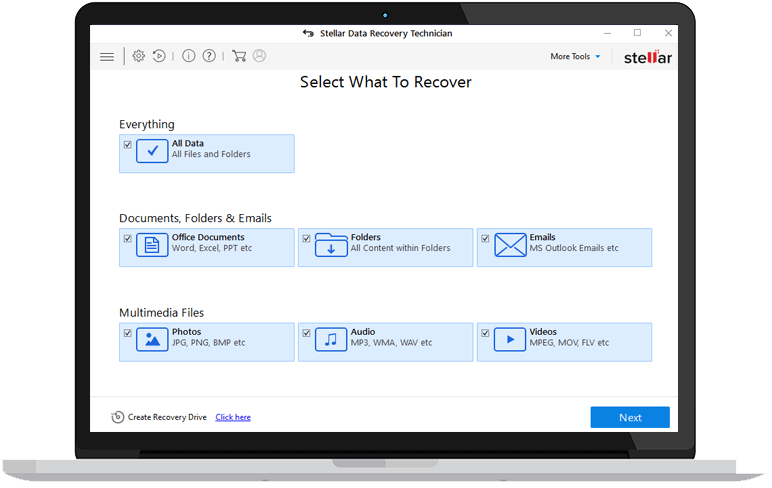 Select File Type