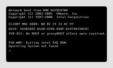 corrupted boot files
