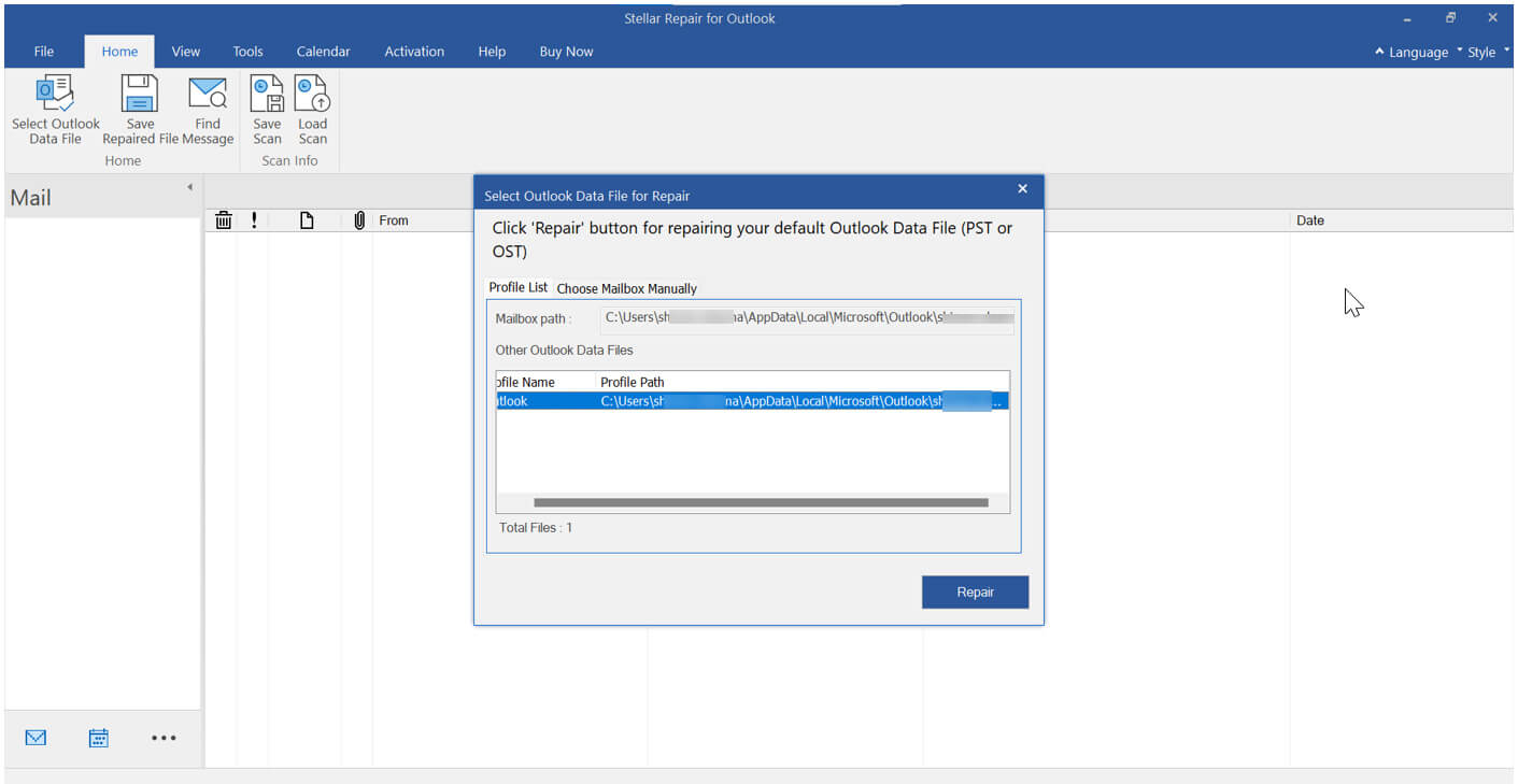 stellar-repair-for-outlook-browse-pstfile