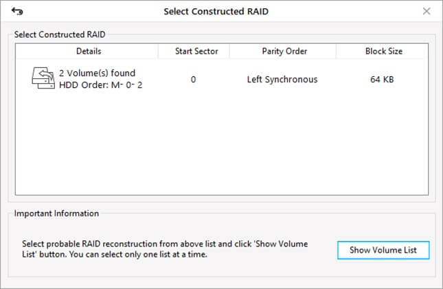 RAID Recovery Software